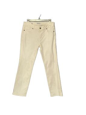 Relentless White Straight Leg Jeans High Rise Classic Fit Size 30